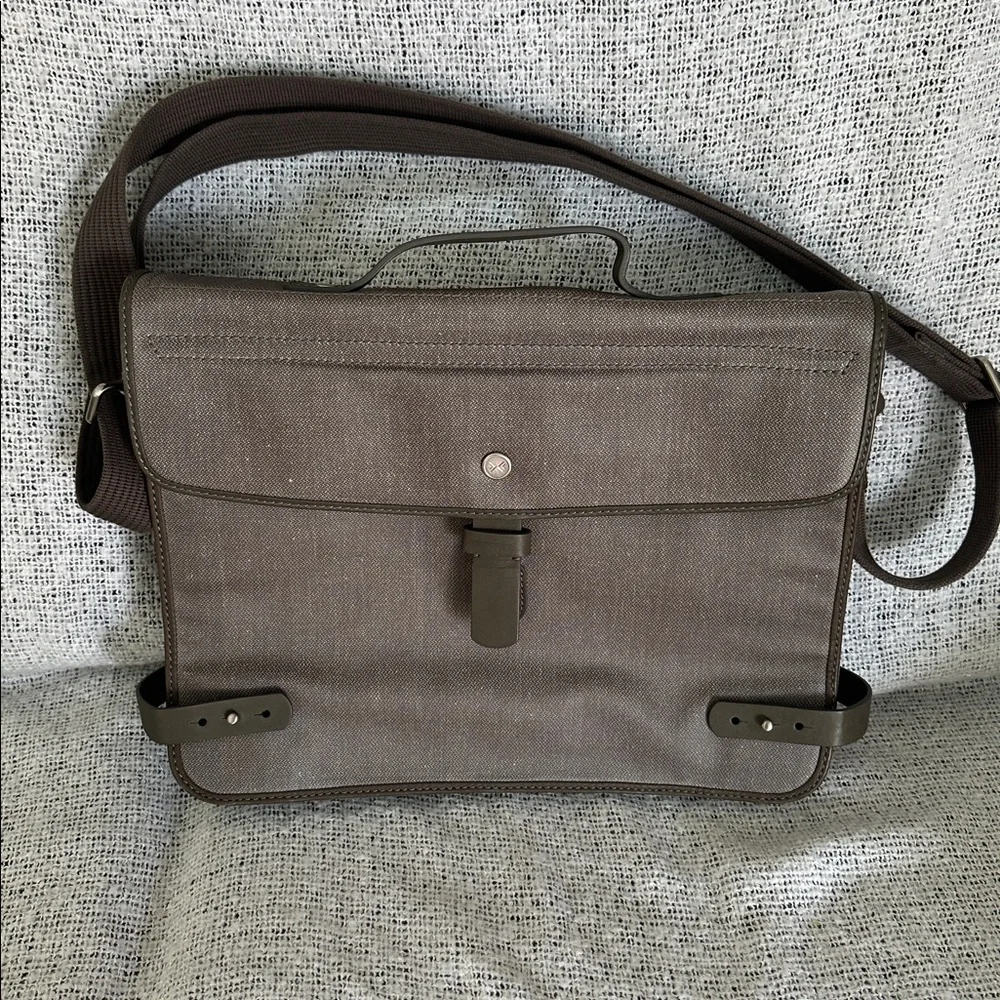SKAGEN Water resistant canvas messenger bag/friefcase